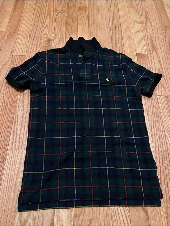 Polo Ralph Lauren Other - Polo by Ralph Lauren Black and Green Plaid Short-Sleeve Polo